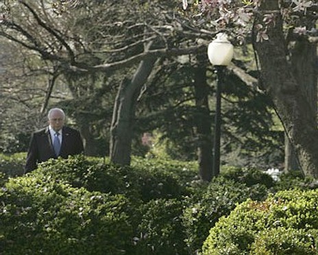 Cheney waits in bushes for war with Iran